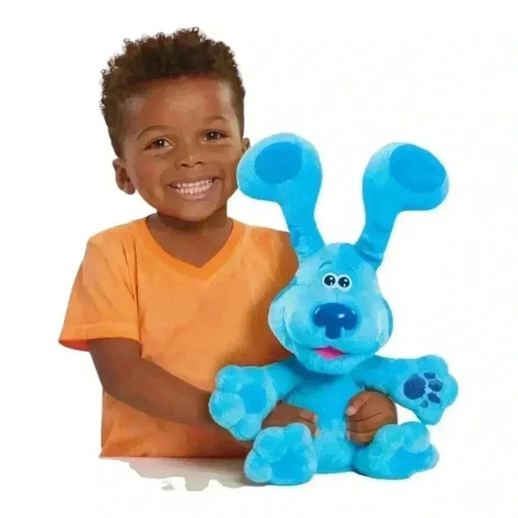 NWT Blue’s Clues & You! Peek-A-Blue, Interactive Barking Stuffed Animal Dog - Picture 9 of 11